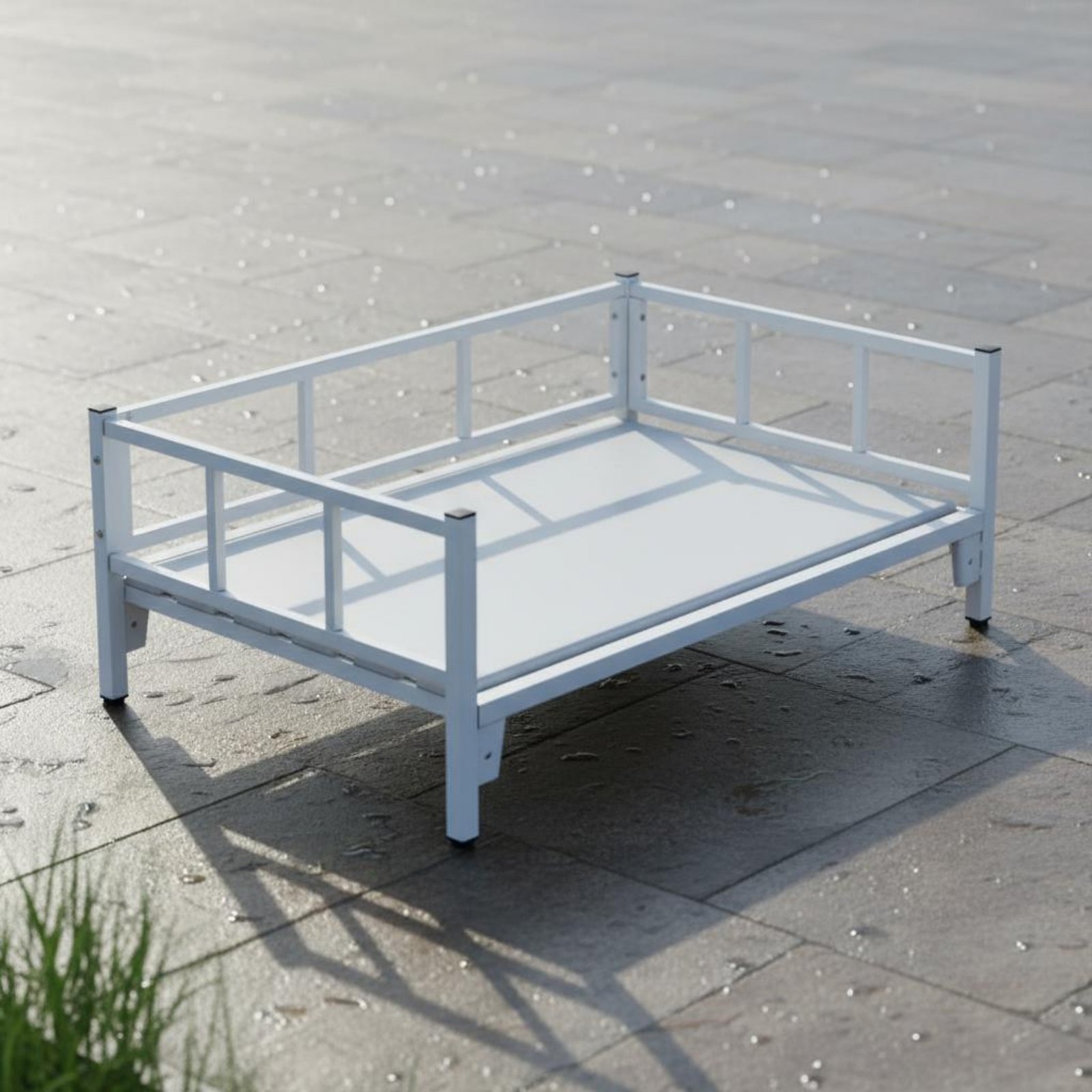 Outdoor Furniture Year Round - سرير مرتفع للكلاب للاستخدام على مدار