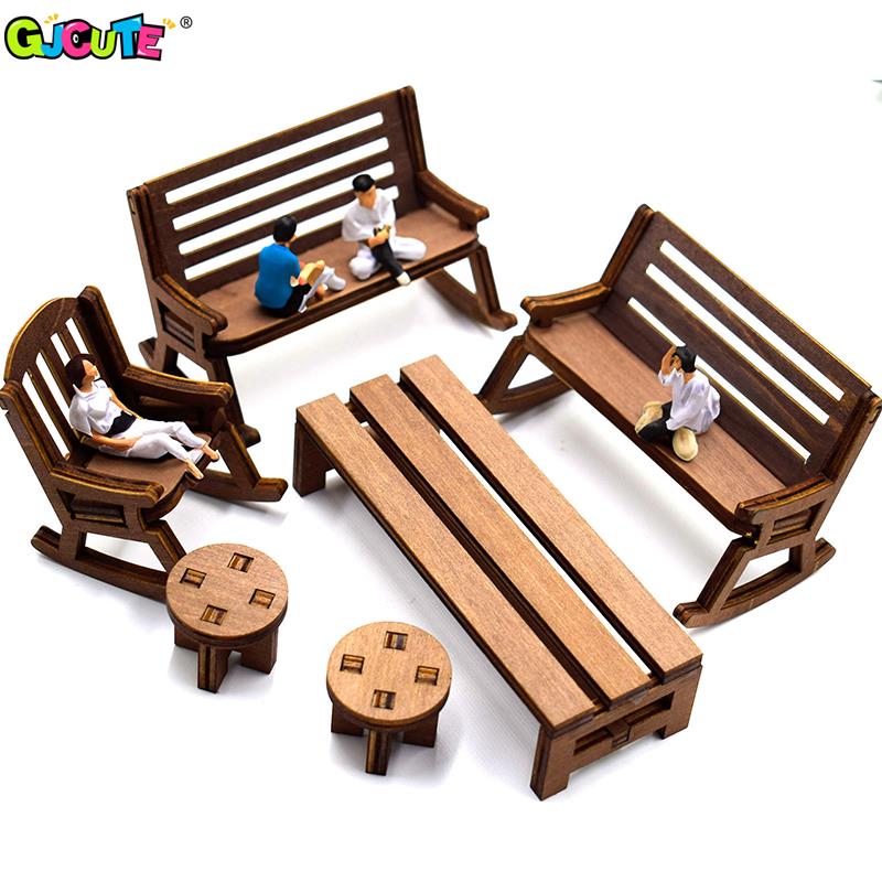 Bistro Table Set - دمية حديقة صغيرة الجدول وكرسي للأطفال
