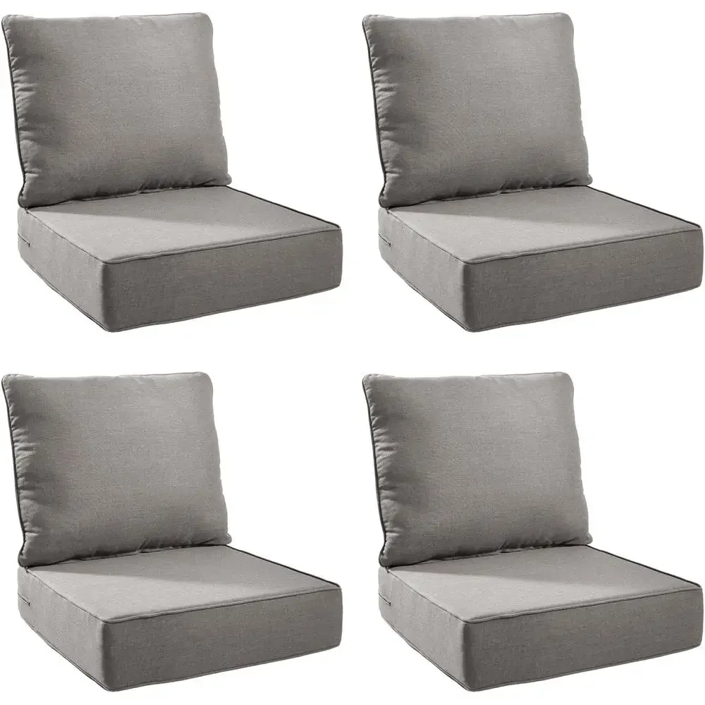 Outdoor Furniture Cushions 24 X 24 - مجموعة وسائد خارجية مقاومة للأشعة فوق
