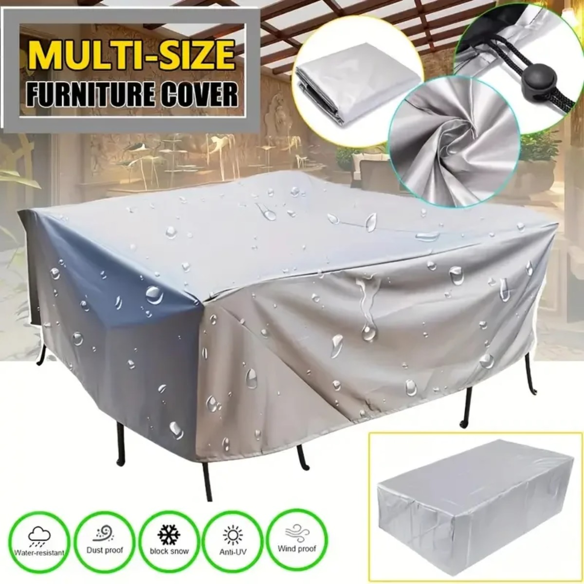 240 حجمًا من أغطية أثاث الفناء - مراجعة Bistro Table Set وسعره