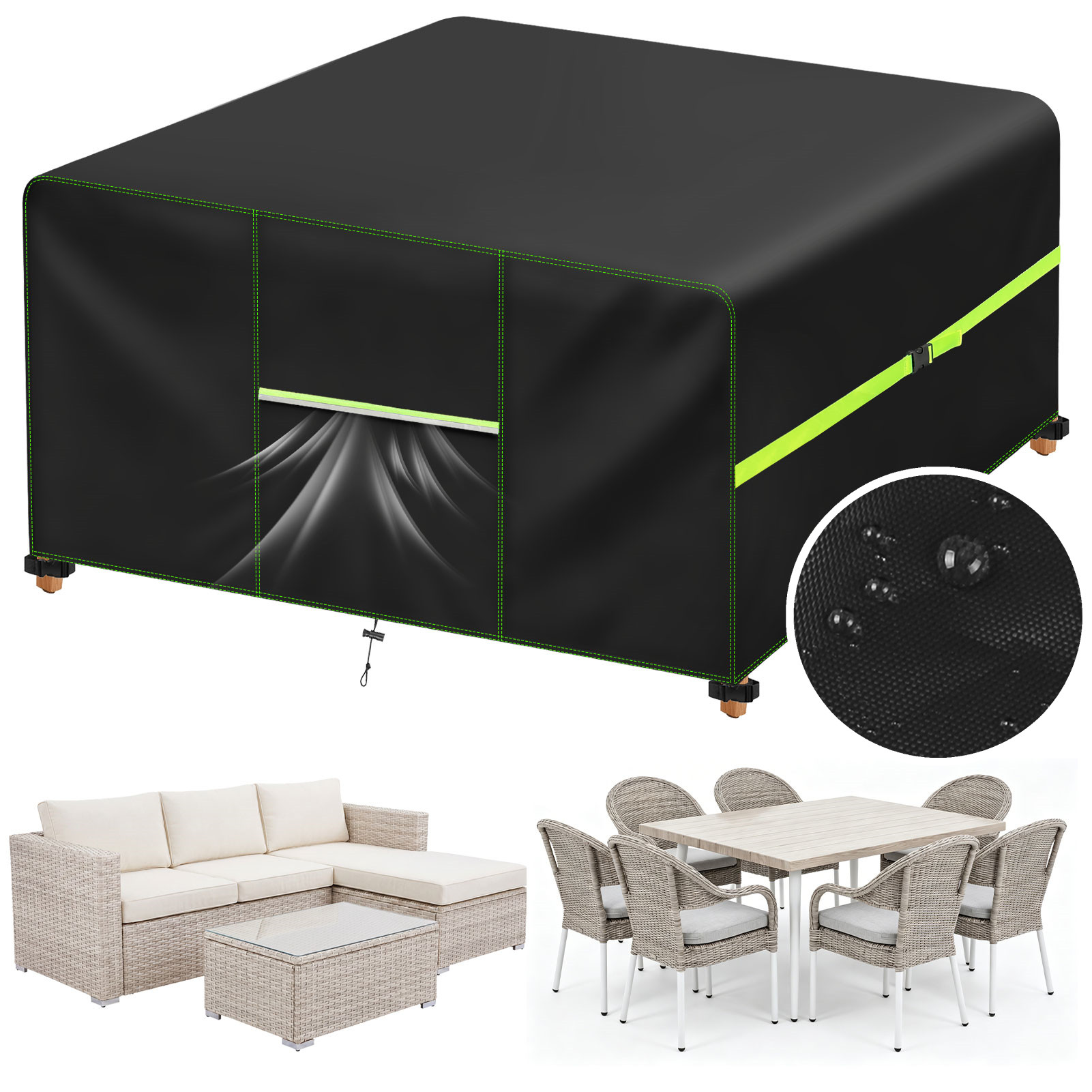 غطاء أثاث الحدائق مع فتحات تهو - مراجعة Outdoor Furniture Bali وسعره