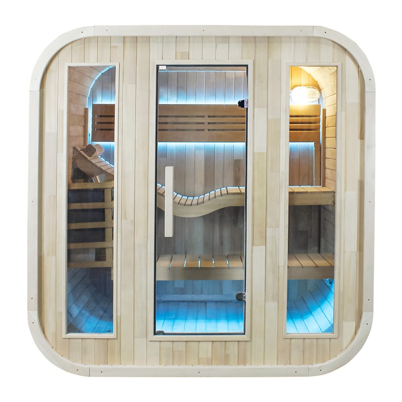 ساونا خارجية بتصميم عصري، كابي - مراجعة Outdoor Furniture Wooden وسعره