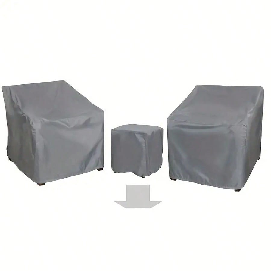 مجموعة من 3 أغطية أثاث خارجية  - مراجعة Outdoor Furniture Year Round وسعره