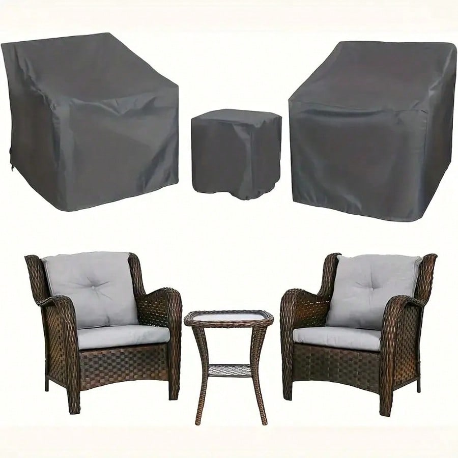مجموعة من 3 أغطية أثاث خارجية  - مراجعة Outdoor Furniture Year Round وسعره
