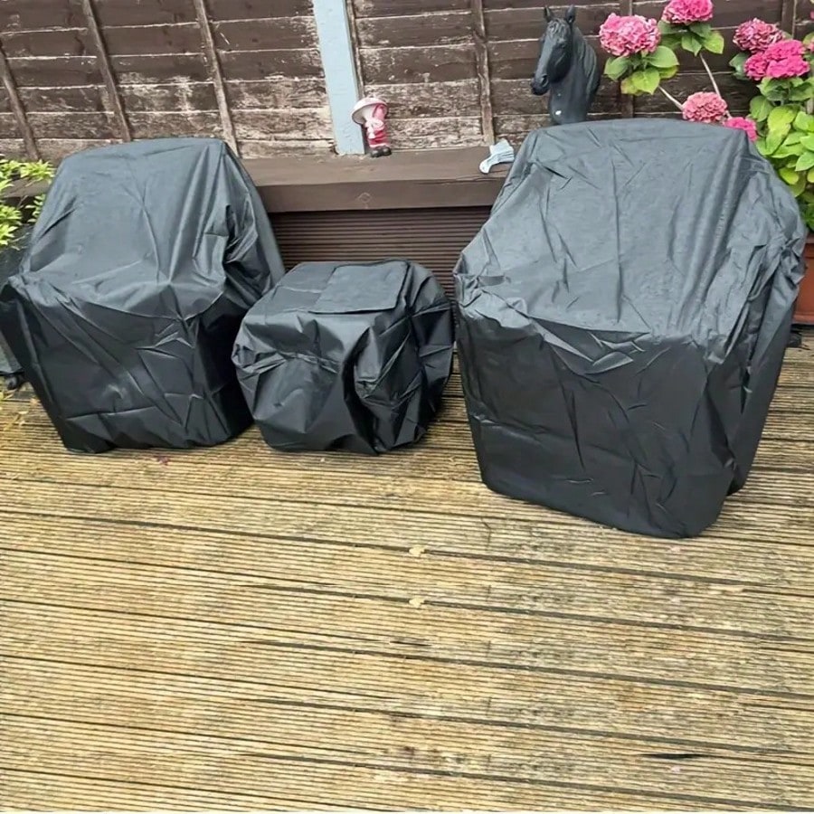 مجموعة من 3 أغطية أثاث خارجية  - مراجعة Outdoor Furniture Year Round وسعره