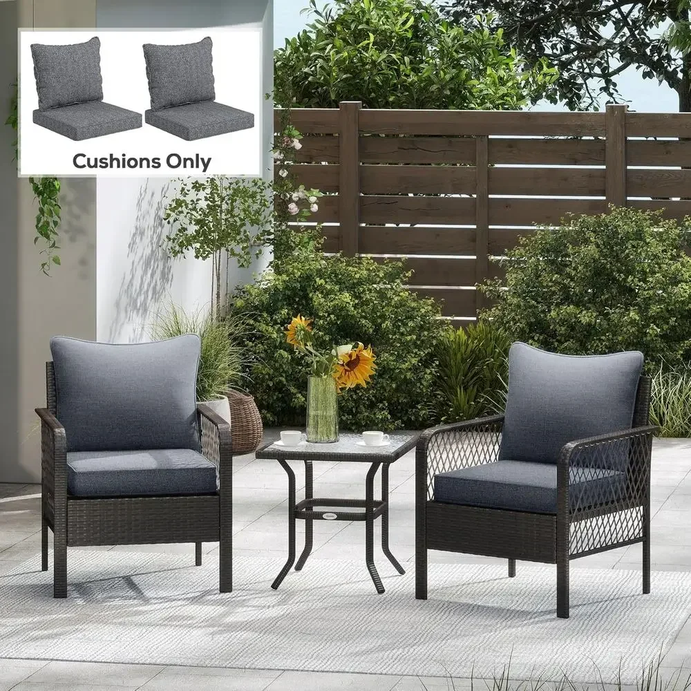 مجموعة وسائد مقاعد خارجية مقاو - مراجعة Outdoor Furniture Cushions 24 X 24 وسعره