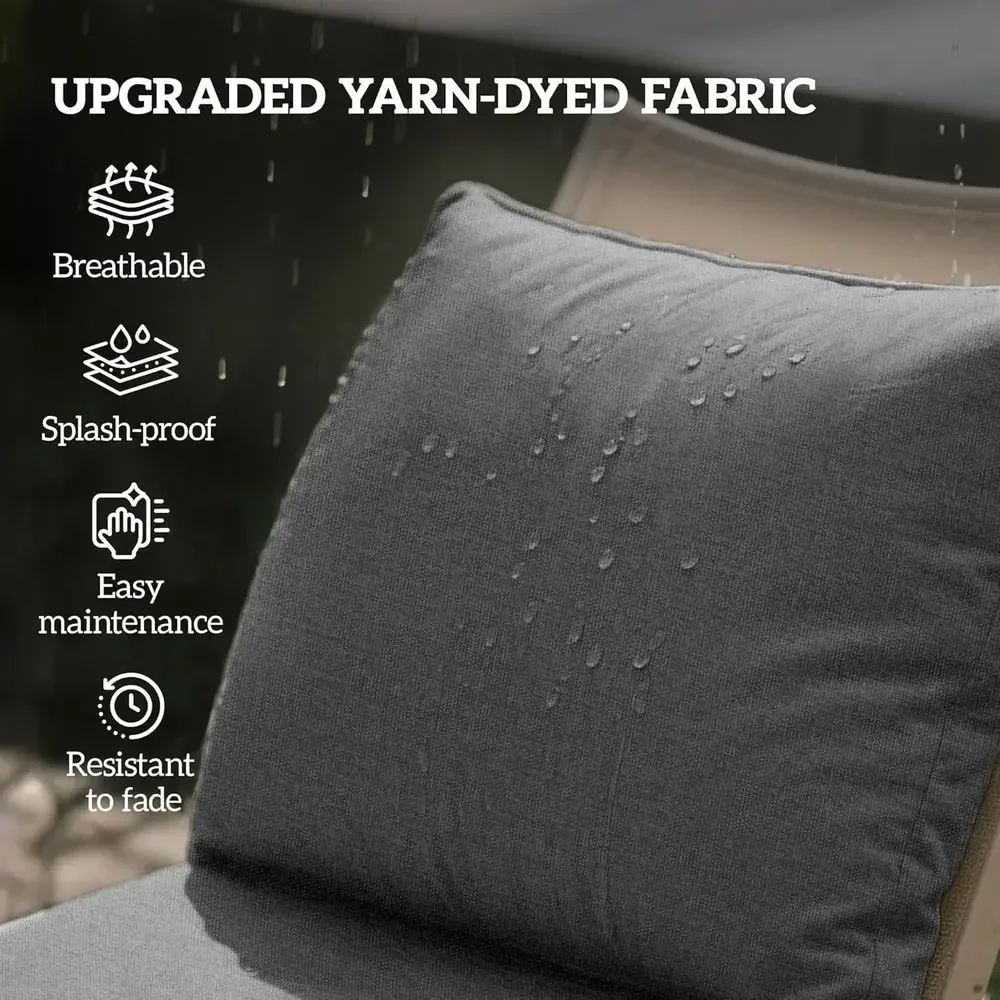 مجموعة وسائد مقاعد خارجية مقاو - مراجعة Outdoor Furniture Cushions 24 X 24 وسعره