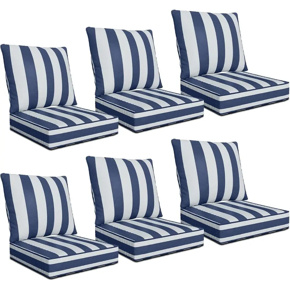مجموعة وسائد مقاعد عميقة للاست - مراجعة Outdoor Furniture Cushions 24 X 24 وسعره