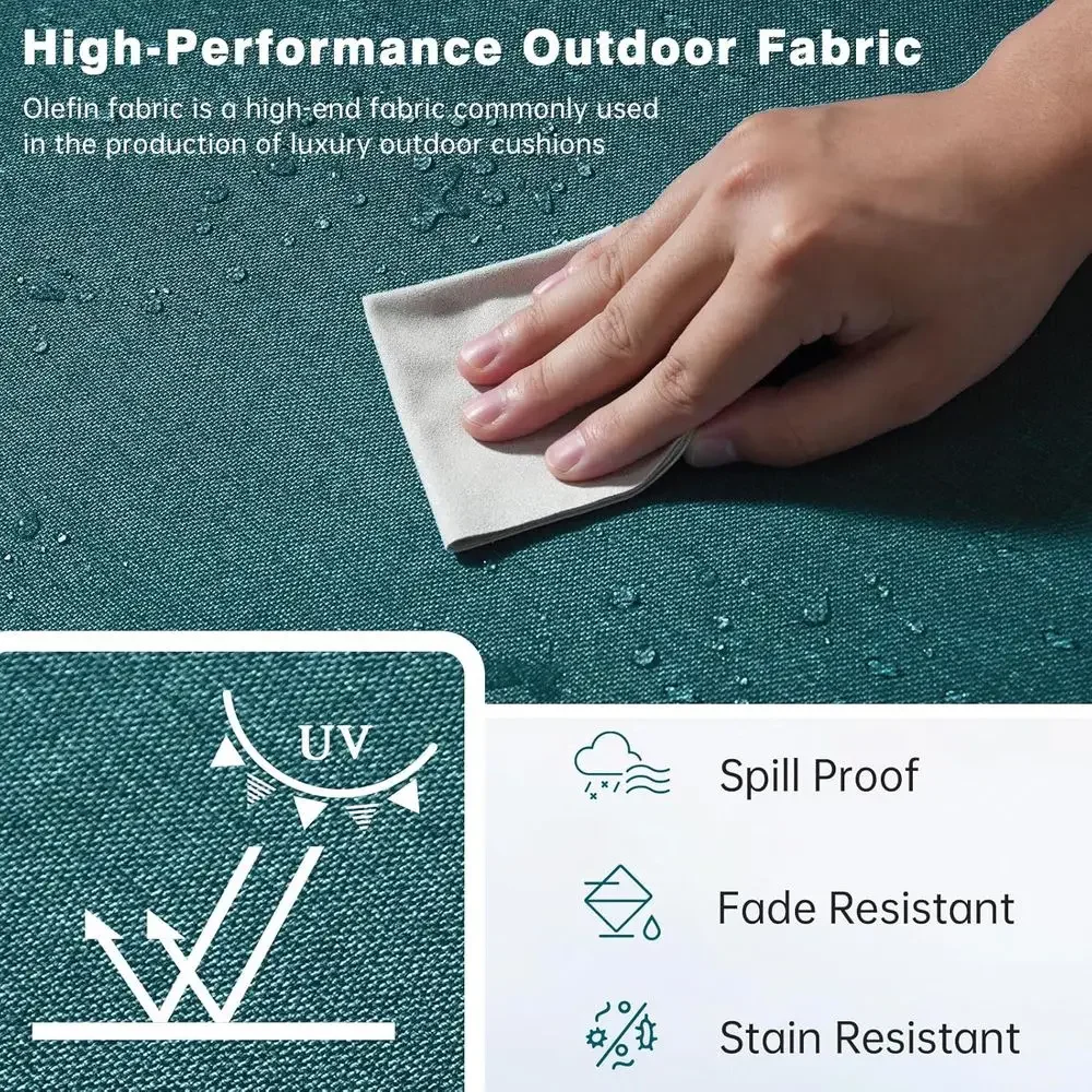 مجموعة وسائد سميكة للاستخدام ا - مراجعة Outdoor Furniture Cushions 24 X 24 وسعره