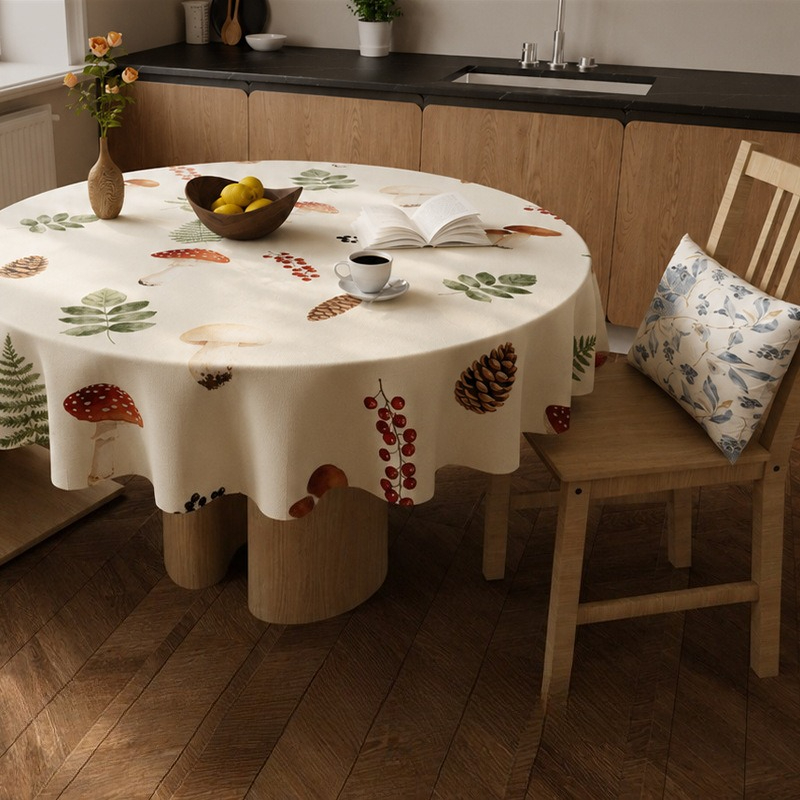 مفرش طاولة دائري من البولي فين - مراجعة Outdoor Furniture Year Round وسعره