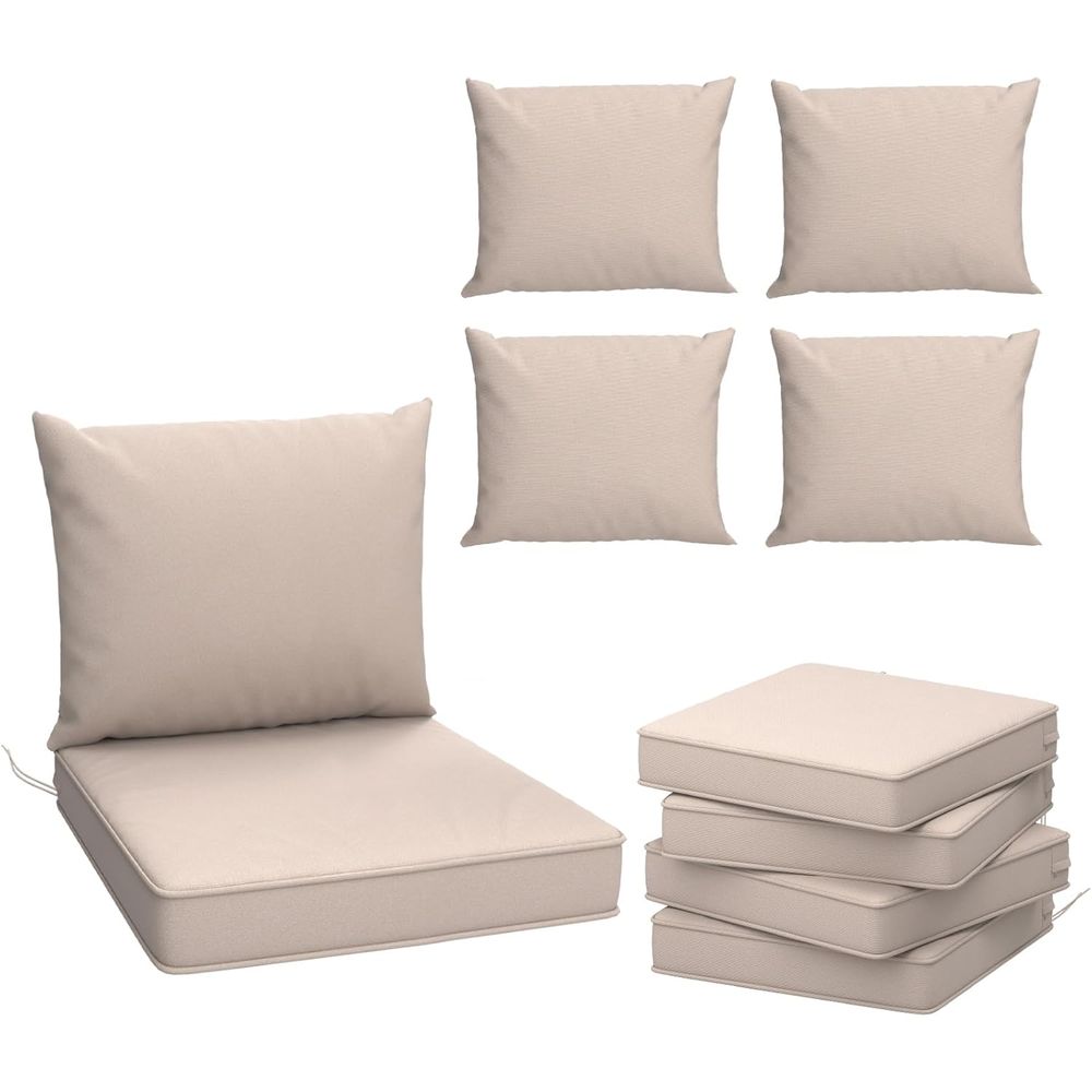 مجموعة وسائد كراسي خارجية مكون - مراجعة Outdoor Furniture Cushions 24 X 24 وسعره