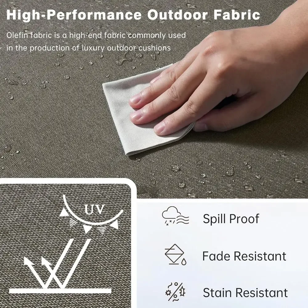 مجموعة من 6 وسائد سميكة للاستخ - مراجعة Outdoor Furniture Cushions 24 X 24 وسعره