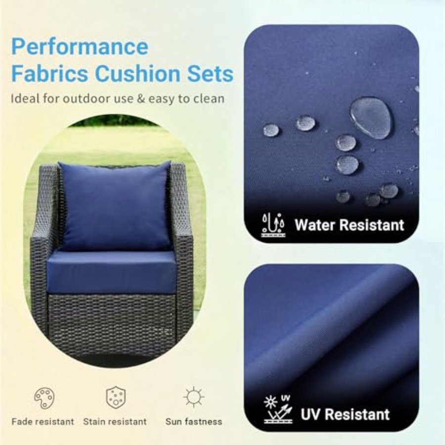 وسائد خارجية لأثاث الفناء، طقم - مراجعة Outdoor Furniture Cushions 24 X 24 وسعره
