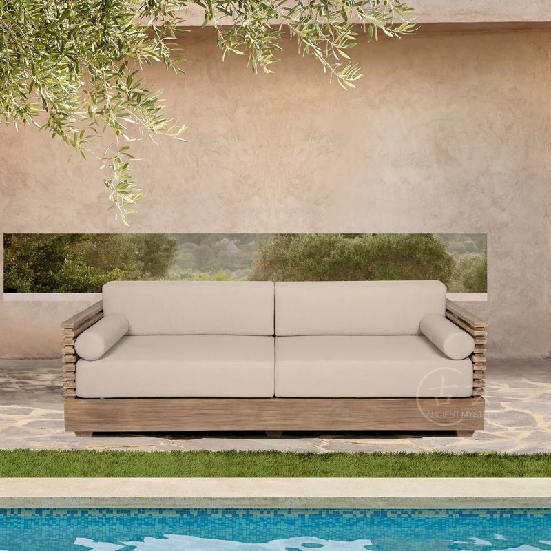 طقم أريكة خشب الساج الفاخر الع - مراجعة Outdoor Furniture Upholstery وسعره